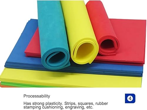 EVA Foam Sheets Crafts, EVA Foam Board 1000x2000mm 1-5mm Thick Multicolor For Cosplay And DIY Craft(Green,Thick 3mm)