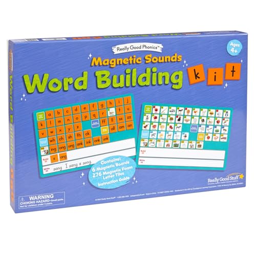 Really Good Stuff Really Good Phonics Magnetic Sounds Word Building Kit