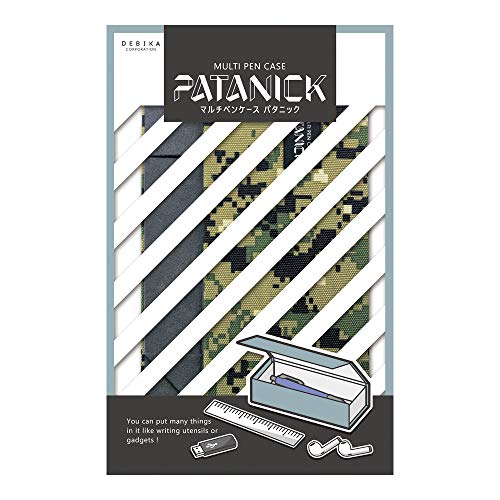 Debika 053013 Patanic Multi-Pen Case, Camouflage