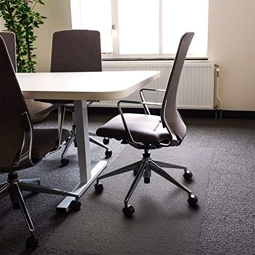 FLRFR1130025EV - Cleartex Advantagemat PVC Rectangular Chairmat for Low Pile Carpets 1/4