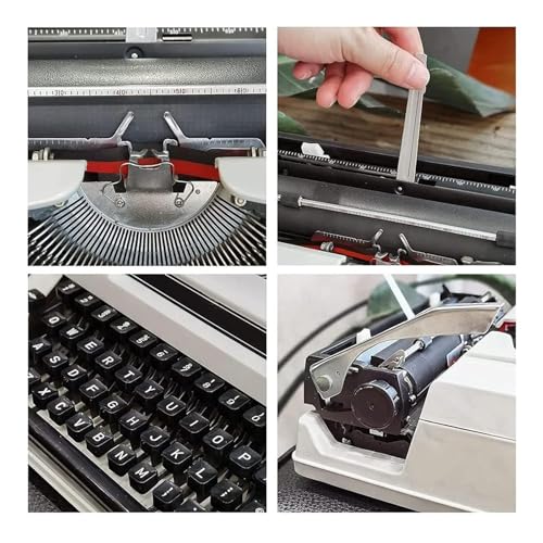 Classic Retro Manual Typewriter, Typing Machine for Home and Office, Mechanical Typewriter for Writers and Authors Lovers(Black)