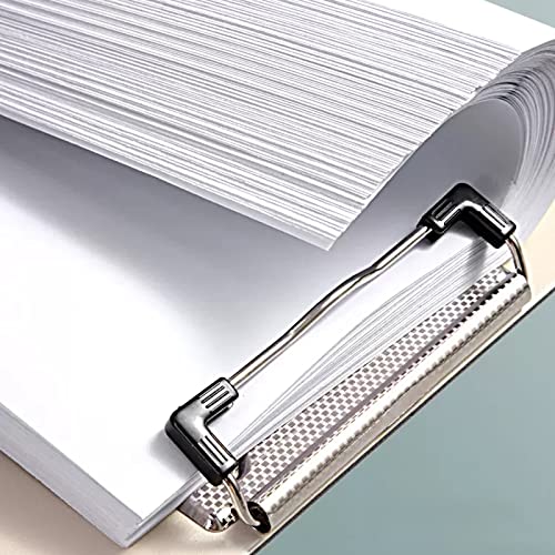 AEYSD-456 Filing Envelopes A4 Writing Pad Folder Clipboard Students Hardboard Record Board Clip Hard Shell Drawing Board with Metal Clip Multi-Color Binder-6 Packs Plastic Folders (Color : B)
