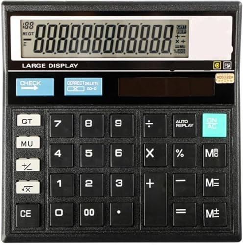 ZHIQISHI Scientific Calculator Calculators Desktop Calculator， 12 Digit Electronic Large Screen Desktop Calculators Home Office School Calculators Financial Accounting Tools