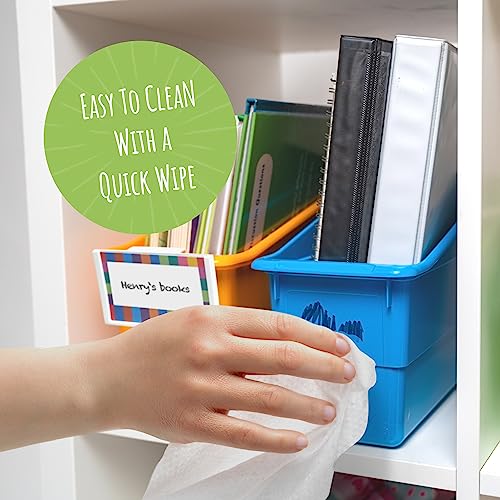 Really Good Stuff Durable Book & Binder Holder, 5-Pack, Bright Neon Colors