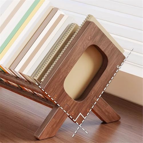 Bookcase Storage Rack Retro Simple Desktop Bookshelf Wooden Open Home Office Storage Rack Book Shelf