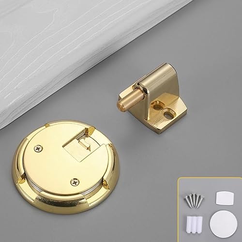 Zinc Alloy Invisible Silent Anti Collision Door Stop Without Drilling
