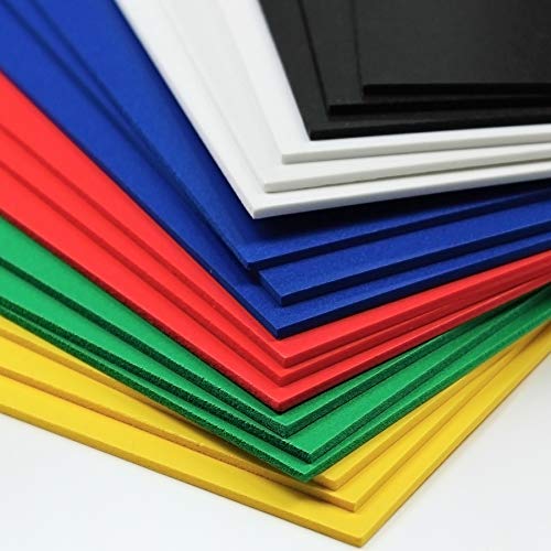 Floortex Craftex Bubbalux 3 Pack of Midnight Black Craft Board 8.5" x 11"