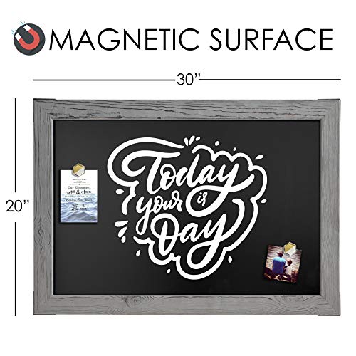 Loddie Doddie Magnetic Chalkboard, Magnetic Board, Menu Board, 20" x 30"