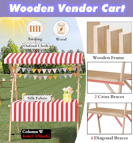 MLYAYE Retail Art Fair Display Stand Folding Pushcart, 47'' 59 inch Long Novel Holding Rack for Vendor Events/Craft Show, Heavy Duty Commercial Flexible Food Cart(Blue,L 150cm(59 inch))