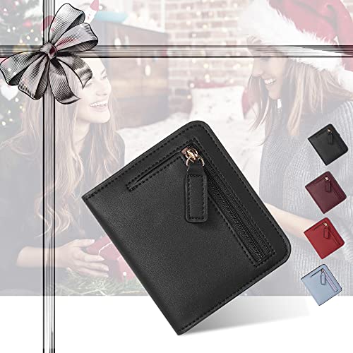 Vyrnox Unisex Genuine Leather Planner Wallet with 19mm Rings Binder Organizer Pebble Black (Black)
