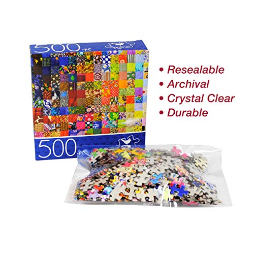 EnvyPak Clear Booklet, Photo & Postcard Envelope, Permanent Peel and Seal Closure - Holds 5" x 7″ Insert (500)