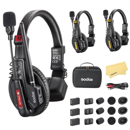 Godox Skytalk Air 3S HD Full Duplex Wireless Intercom Headset System