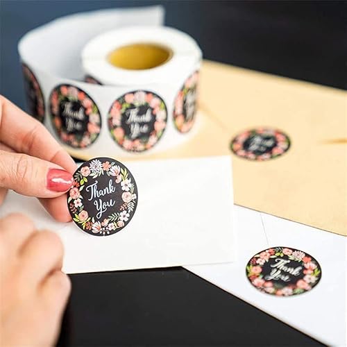 OBKSEB Labels Round Reward Stickers Wedding Party Decor Envelope Seals Stationery