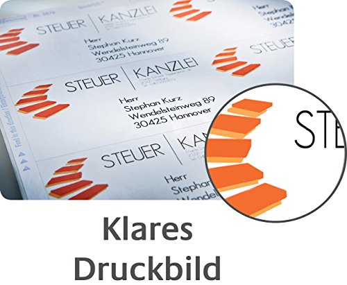 Avery Zweckform L7160-250 Addressing Labels 63.5 x 38.1 mm 250 Sheets