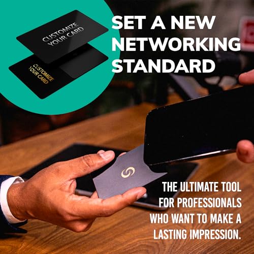 Contact Metal Digital Business Card with Instant Tap to Share