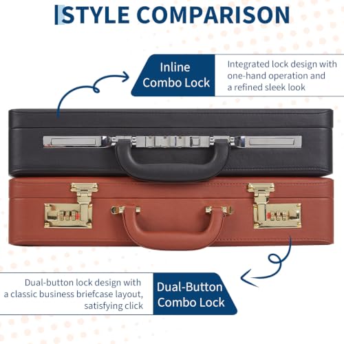 Garvee Briefcases for Men, Professional Leather Briefcase