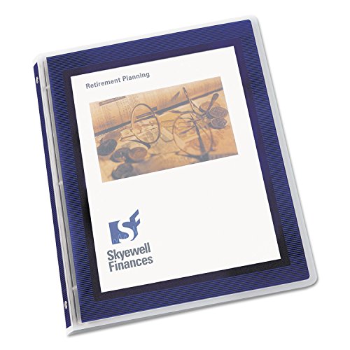 Avery Flexi-View Round Ring View Binder BNDR,FLEXI VIEW .5,NVY 300PH-T1 (Pack of20)