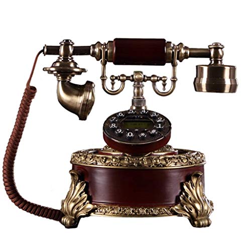QUANGJN Corded Phone with Speakerphone/Vintage Decorative Telephones Landline Phone/Antique Phone