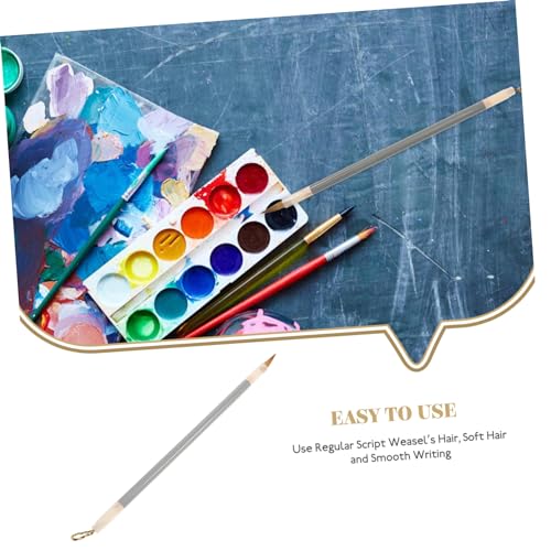 Chinese caligraphy brush, Lang Hair Brush Calligraphy Art Stationery Calligraphy Pen Calligraphy Accessories Chinese Ink Painting Kit Chinese Ink Pen Calligraphy Brush Pens Traditional Calligraphy Ink