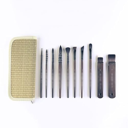UYCVT Watercolor Brushes Hair Square Brush Stationery Art Supplies-E-As Shown