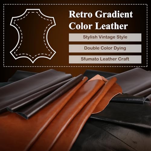 Banuce Leather Briefcase for Men Lawyer Briefcase Fits 15.6 inch Laptop