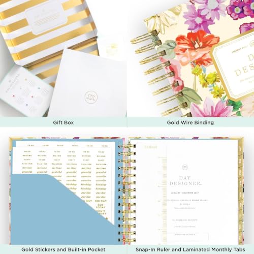 Day Designer 2027 Weekly & Monthly Planner, 7.4"x 9.5", Oh So Lovely