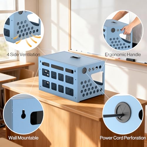 POCHAR 16-Device Charging Station for Classroom, Fully Assembled