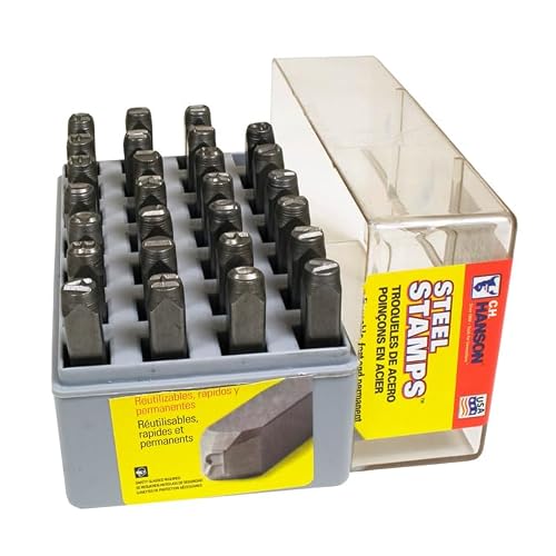 CH Hanson 25350 5/16" Reversed Letter Set
