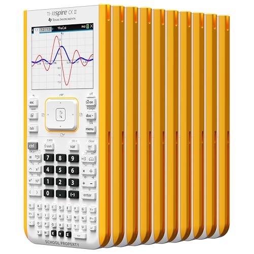 TI-Nspire CX II EZ-Spot Graphing Calculator 10 Pack Texas Instruments