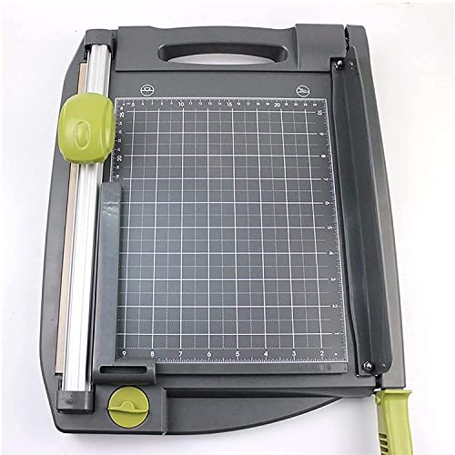 KouRy Paper Trimmer Multifunctional Manual Paper Cutter A4 Guillotine Cutter Paper Cutter Business Card Card Photo Cutter (Grey)