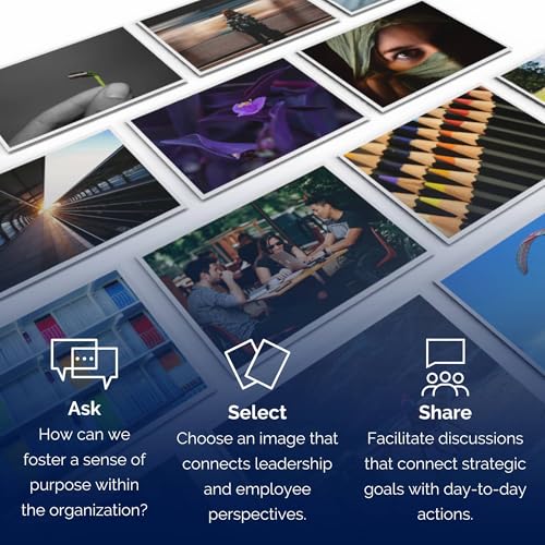 metaFox Putting People First | 52 Powerful Images with Coaching Questions | Define Organizational Culture | Motivational and Mindfulness Card Deck for Facilitating Collaboration