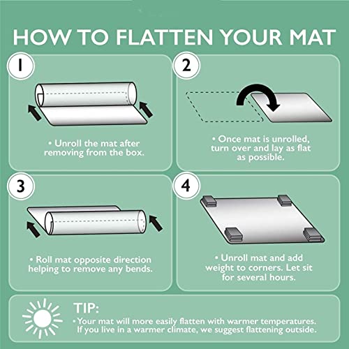 Clear Vinyl Plastic Runner Rugs Protector - Matte Frosted PVC Heavy Duty Office Chair Mat for Carpet Low/Medium/High Pile, Long 104 112 120 128 136 144 152 inch