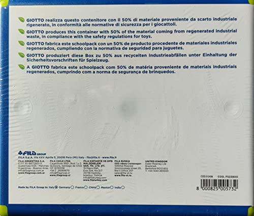 GIOTTO 523800 Pencil Box with 144 Markers