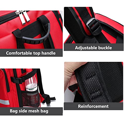 YUSIWOAL Portable First Aid Kit Bag, Emergency Survival Bag Medicine Storage Bag, for Home, Office, Camping, Workplace, Car and Travel (Color : Yellow)