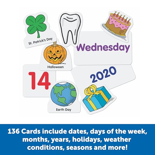 Learning Resources Calendar & Weather Pocket Chart