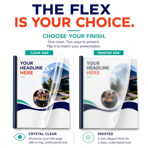 Peleman Thermal Binding Clear Covers with Steel Spine –for Thermal Binding Machines – Formerly Unibind – Used in Real Estate, Education and Various Businesses (Aluminum, 60 Sheets Max - 88/Boxes)