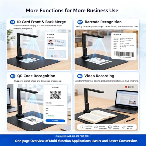 Pro A3 Ultra Professional Smart Portable Document 16MP Book Scanner