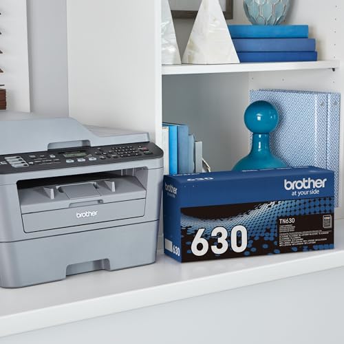 Brother Genuine Standard Yield Toner Cartridge, TN630, Replacement Black Toner, Page Yield Up to 1200, Amazon Dash Replenishment Cartridge