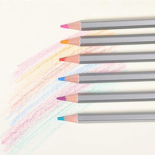 SIDUFHAOPKLL 72 Color Pencil Set Brushes Student Art Doodle Pen Professional Oil-based Colored Pencils