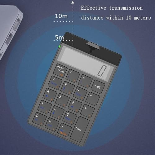 DUYHBAWRS Calculator Calculator Keypad Charging Financial Accounting Keyboard 12-Digit Display Keyboard Calculator Dual-use(D)