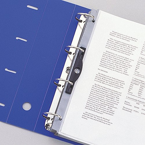 LIHITLAB D-Shaped Ring File A4 4 Holes G1280