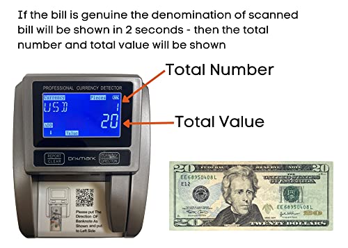 Dri Mark BillScan5 Counterfeit Detector Machine