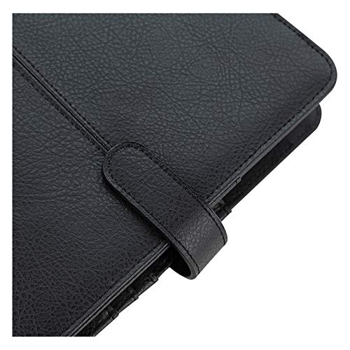 FranklinCovey - Anna Ring-Bound Binder for FranklinCovey Planners | Leather with Snap Closure (Classic, Onyx)