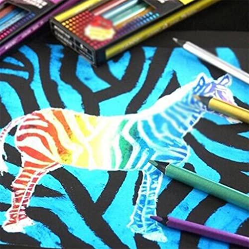 ZYQHMY 12Pcs Metallic Colored Drawing Pencils 12 Color Drawing Sketching Pencil