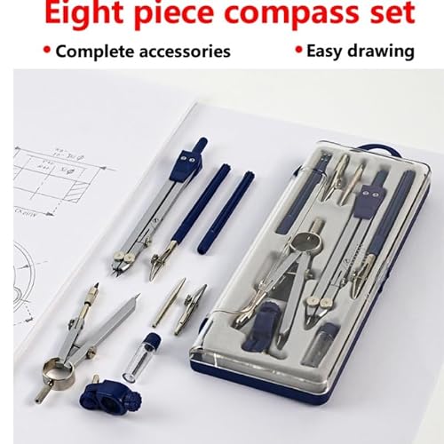 Alloy Compass Multifunctional Stationery Set