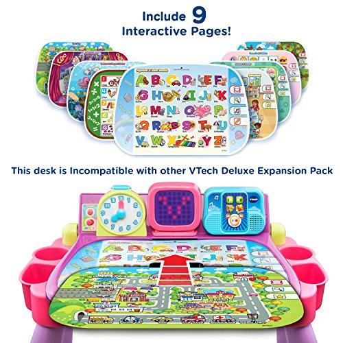 VTech Touch and Learn Activity Desk Amazon Exclusive, Purple