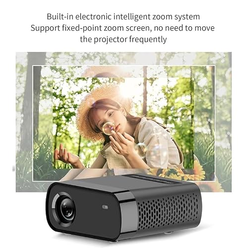 Projector Multimedia Version 1080P Projection 1800Lumens LED Media Player Video Beamer Home Theater