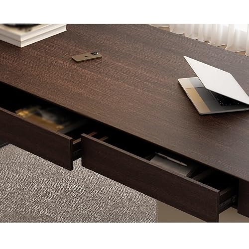 LINKIO Home Office Desks Solid Wood Desk Behind Sofa Home Boss Desk Study Computer Desk Computer Table Desk(200x70x75cm)