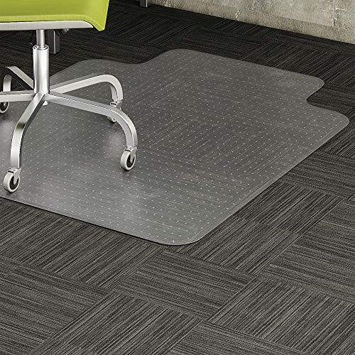 Lorell, LLR69159, Wide Lip Low-Pile Chairmat, 1 Each, Clear