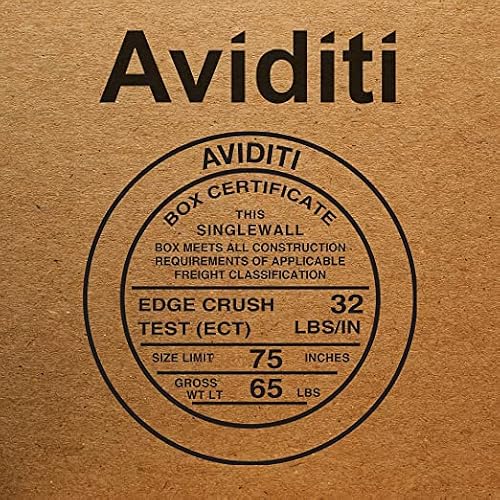AVIDITI Mailing Tubes with Caps, 4"L x 60"W, 12-Pack | Cardboard Tube Mailer for Poster Box, Blueprint, Teachers, Artwork, Long Art Holder 4x60